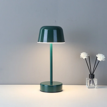 Elegant Rechargeable Table Lamp with Dimmable Light and Three Color Modes – Modern Cordless Design for Bedside or Desk Use 1